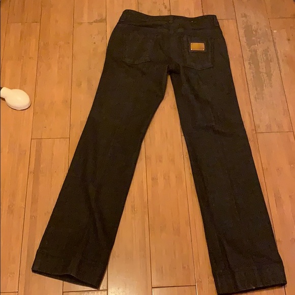 Dolce and Gabbana dark blue jeans size waist 27 in - Picture 2 of 4